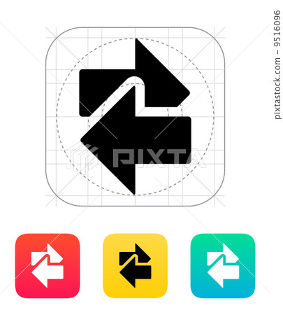 Interchange icon. 9516096