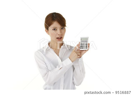 Calculator woman Calculator woman 9516887
