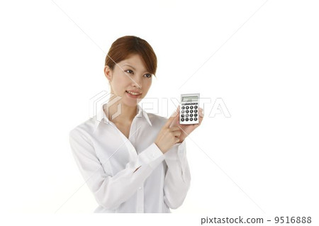Calculator woman Calculator woman 9516888