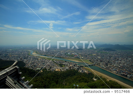 從岐阜城堡的視圖 9517466