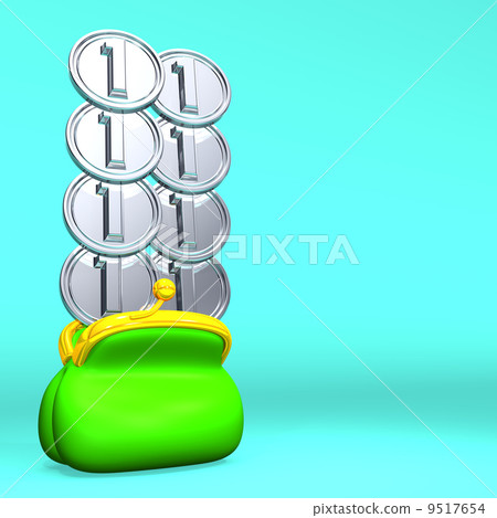 tax, one yen coin, taxes 9517654