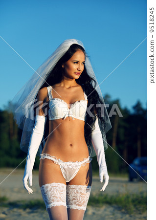 Sexy bride in lingerie Sexy bride in lingerie 9518245