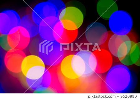 Colorful bokeh of lights 9520990
