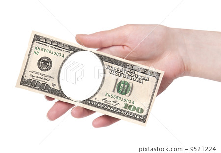 Artistic dollar bill Artistic dollar bill 9521224
