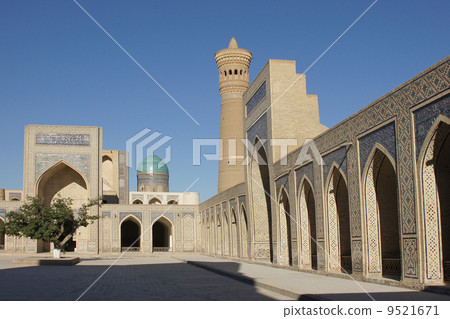 Mosque Kalon, Bukhara, Uzbekistan Mosque Kalon, Bukhara, Uzbekistan 9521671