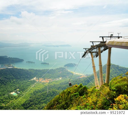 Cable car on Langkawi Island, Malaysia 9521972