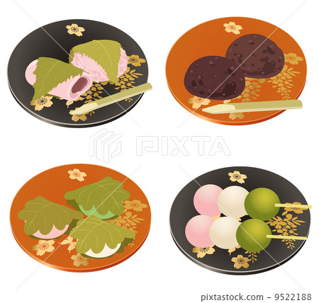 Japanese confectionery set 9522188