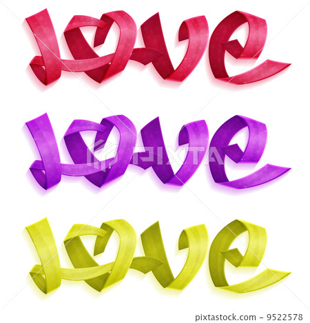 Love Ribbons Set 9522578