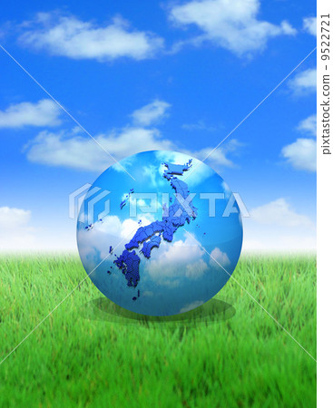 Japan map of solar panels 9522721