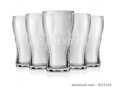 Empty glass for cola Empty glass for cola 9523103