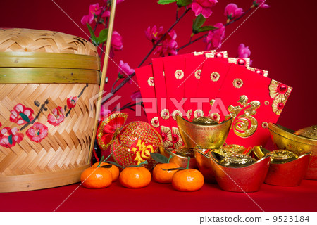 chinese new year decorations,generic chinese character symbolize 9523184