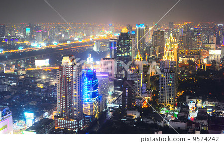 Top view of Bangkok 9524242