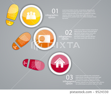 Infographic business template vector illustration Infographic business template vector illustration 9524330