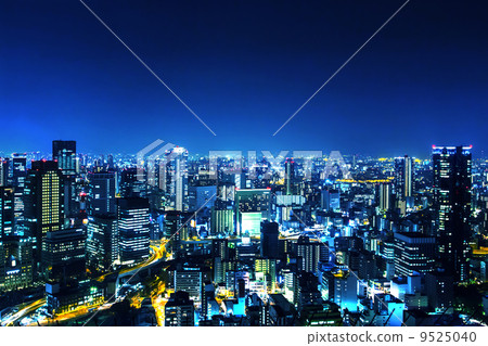 Osaka night view 9525040