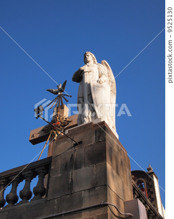 Mexico City Guadalupe Temple Angel of Tepayac Hill Uriel statue Mexico City Guadalupe Temple Angel of Tepayac Hill Uriel statue 9525130