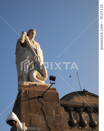 Mexico City Guadalupe Temple Angel of the hill of Tepeyac Mikael statue Mexico City Guadalupe Temple Angel of the hill of Tepeyac Mikael statue 9525135