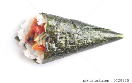 isolated sushi 9529520