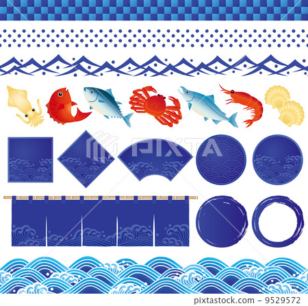 海洋節日海鮮居酒屋插圖 海洋節日海鮮居酒屋插圖 9529572