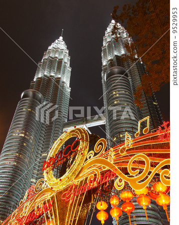 馬來西亞吉隆坡雙子塔 9529953