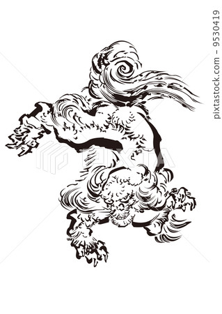 Katsushika Hokusai日清惡魔獅子的例證 Katsushika Hokusai日清惡魔獅子的例證 9530419