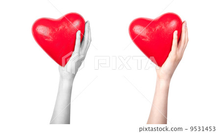 Health insurance or love concept Health insurance or love concept 9531453