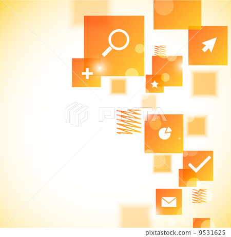 Abstract template with squares Abstract template with squares 9531625