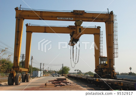Reach stacker big machine for stack container 9532917