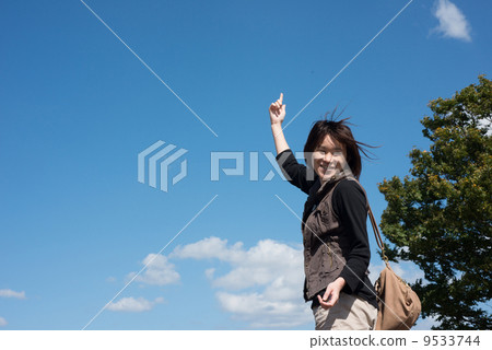 天空和女人 9533744