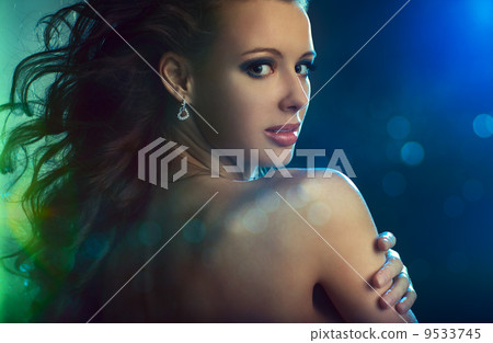 Young sexy woman portrait 9533745