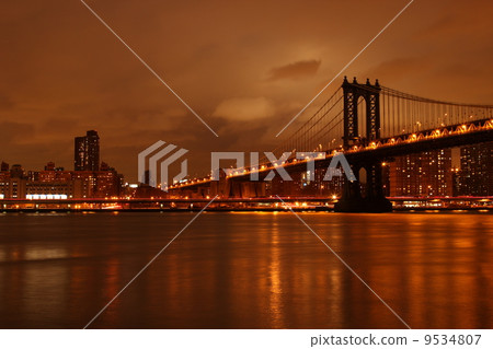 紐約曼哈頓大橋 9534807