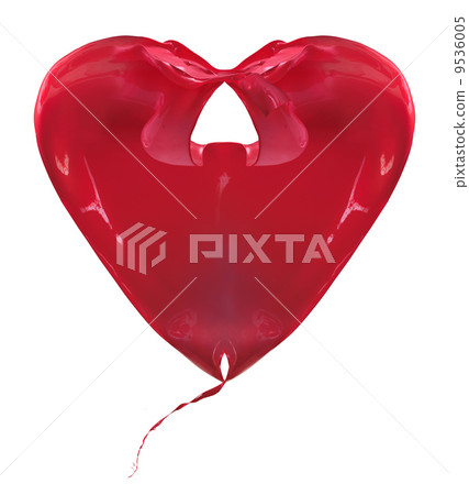 Heart from paint splash Heart from paint splash 9536005