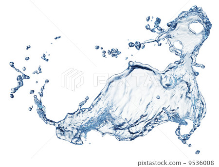 blue water splash isolated blue water splash isolated 9536008
