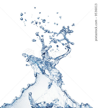 blue water splash isolated blue water splash isolated 9536013