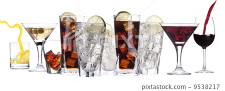 different images of alcohol isolated different images of alcohol isolated 9538217