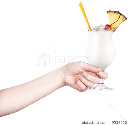 hand with alcohol cocktail making toast hand with alcohol cocktail making toast 9538220