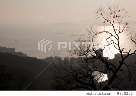 Hong-Kong sunset Hong-Kong sunset 9538232
