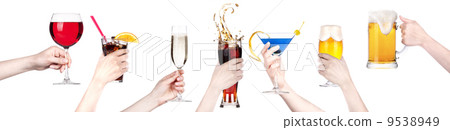 alcohol drinks set making toast alcohol drinks set making toast 9538949