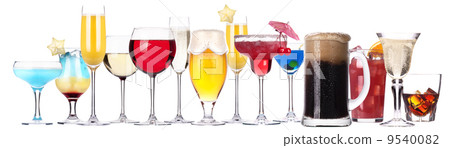 different images of alcohol isolated different images of alcohol isolated 9540082