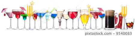 different alcohol drinks set different alcohol drinks set 9540083