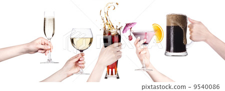 alcohol drinks set making toast alcohol drinks set making toast 9540086