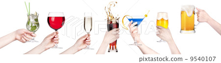 alcohol drinks set making toast alcohol drinks set making toast 9540107