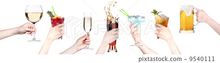 alcohol drinks set making toast alcohol drinks set making toast 9540111