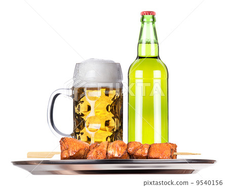 fresh grilled meat dishes with beer fresh grilled meat dishes with beer 9540156