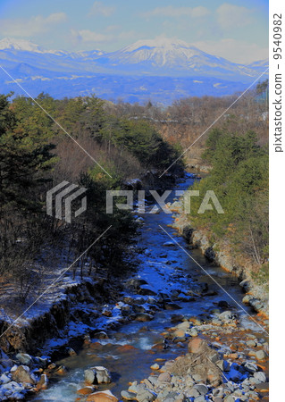 信州冬季現場 9540982