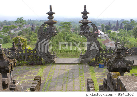 Bali,Indonesia. Kind from top circles of temple Besakih. Bali,Indonesia. Kind from top circles of temple Besakih. 9541302