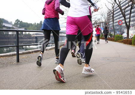 慢跑馬拉松(Imperial Ran)的形象 慢跑馬拉松(Imperial Ran)的形象 9541653