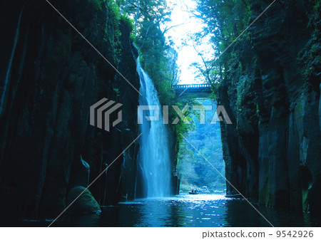 高千穗峽谷 高千穗峽谷 9542926