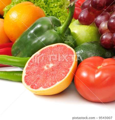 fresh fruits and vegetables 9543007