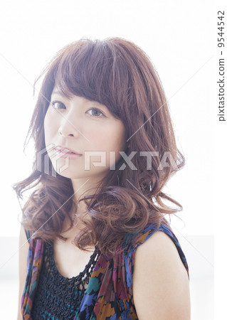 女性的頭髮女性 女性的頭髮女性 9544542