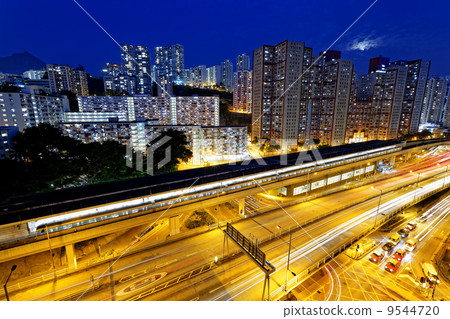urban downtown in Hong Kong 9544720